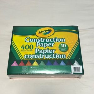 Crayola 400 rainbow sheets construction paper